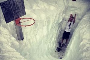 Баскетбол зимой