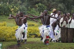 Африканский танец борьба