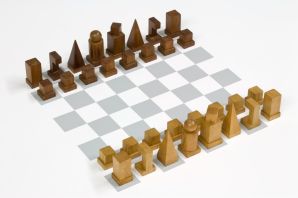 Расклад шахмат на доске