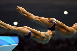 Прыжки в воду мужчины спортсмены