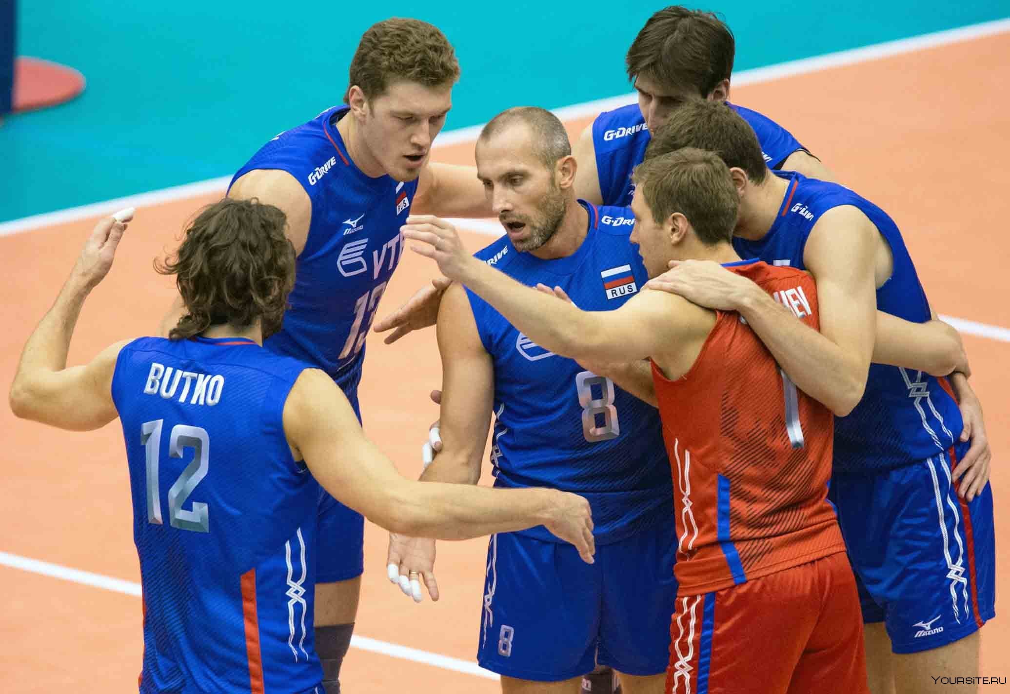 Волейбол мужчины россия команда