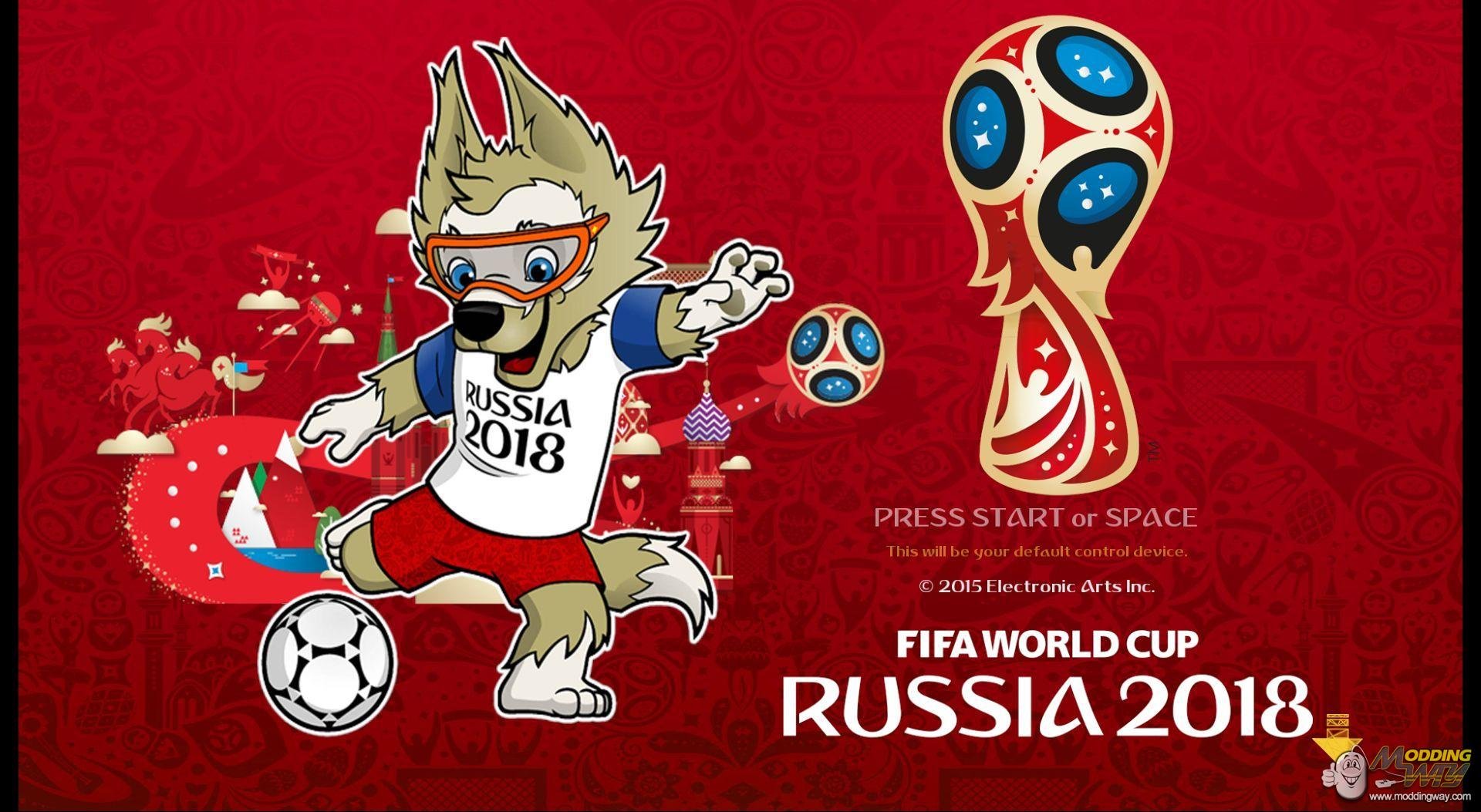 World cup russia. Символ ФИФА.