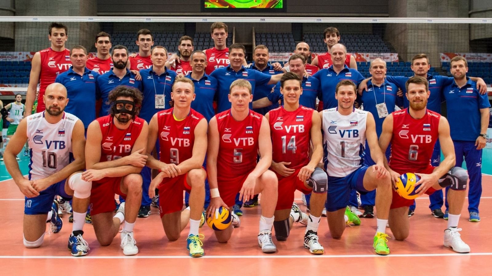 Состав россии волейбол мужчины
