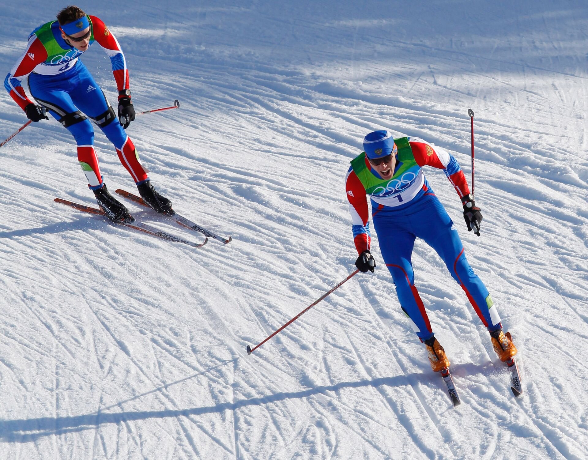 Лыжные гонки мужские сегодня. Крюков Панжинский. Лыжные гонки Ванкувер 2010 Крюков Панжинский.