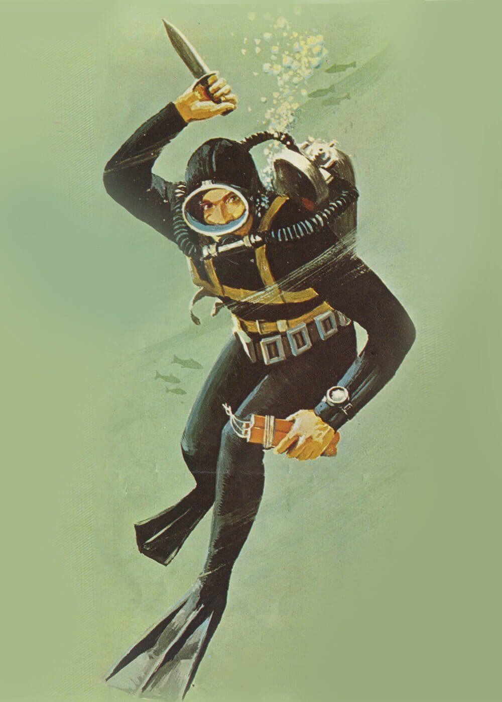 Адские ныряльщики. Уильям Уокер водолаз. Аквалангист и водолаз дайвер. Боевые пловцы Германии второй мировой.